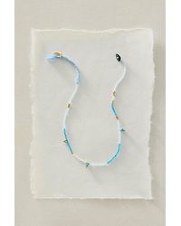 Free People - Muse Semi-Precious Short Beaded Layering Necklace - Lyst