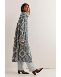 Free People - Brick Lane Jacquard Maxi Shirt - Lyst