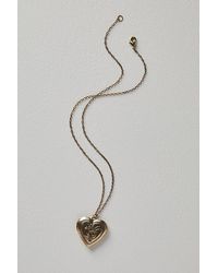 Free People - Monogram Necklace At In R - Lyst