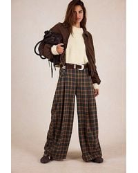 Free People - About It Baggy Wide-Leg Trousers - Lyst