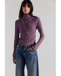 Free People - Aria Turtleneck Top - Lyst