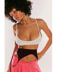 Intimately By Free People - Scooped Out Mesh Bra - Lyst