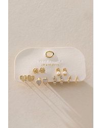 Free People - Dreamer -Plated Stud Earring Set - Lyst