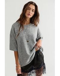 Free People - Margot Softspun Sweater Tee - Lyst