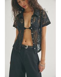 Free People - Betty Lace Top - Lyst