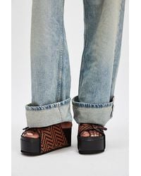 INTENTIONALLY ______ - Rule Breaker Flatform Sandals - Lyst