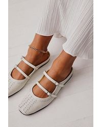 Free People - Diana Double Strap Flats - Lyst