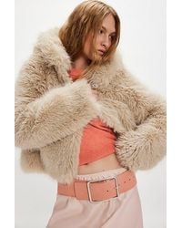 Free People - Suede Hex Hip Belt - Lyst