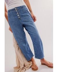 Free People - Osaka Jeans At Free People In Calypso, Size: 24 - Lyst