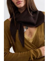 Free People - Cashmere Triangle Scarf - Lyst