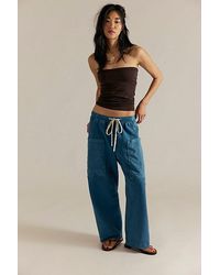 Free People - We The Free Jet Set Knit Pull-On Pants - Lyst