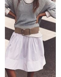 Free People - Suede Hex Hip Belt - Lyst