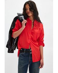 Free People - Hallie French Cuff Shirt - Lyst