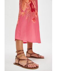 Vicenza - Athena Anklet Wrap Sandals By - Lyst