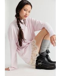 Free People - Nevada Solid Long Sleeve Top - Lyst