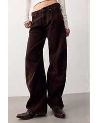 Free People - Fable Low-Rise Twisted Bowed Jeans - Lyst