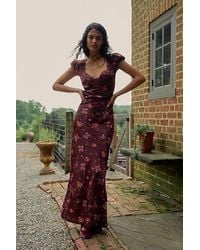 Free People - Butterfly Babe Maxi Dress - Lyst