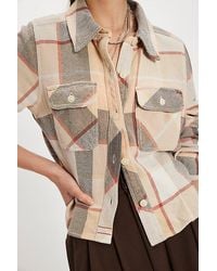 Free People - Winnie Plaid Shirt - Lyst