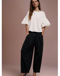 Free People To The Sky Parachute Pants - Pink