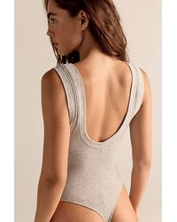 Intimately By Free People - Keeping It Light Ribbed Bodysuit By - Lyst
