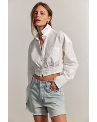 Free People - Remi Reworked Button Down Top - Lyst