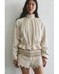 Free People - Devon Solid Balloon Jacket - Lyst