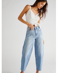Free People Denim Yuki Barrel Jeans in 