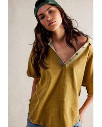Free People - We The Free Celeste Polo - Lyst