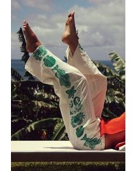 Free People - Hudson Canyon Side Printed Pull-On Pants - Lyst