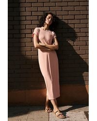 Free People - Essential Slim Midi - Lyst