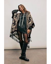 Free People - Nightbird Burnout Kimono - Lyst