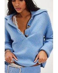 Free People - Trading Up Polo - Lyst