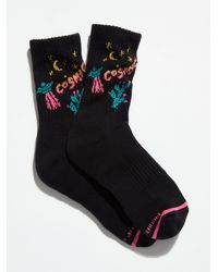 Free People Cosmic Baby Steps Socks - Black