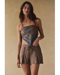 Free People - So Silk Printed Bandana - Lyst