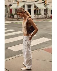 Free People - Soto East West Suede Shoulder Bag - Lyst