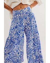 Free People - Dawn On Me Wide-leg Trousers - Lyst