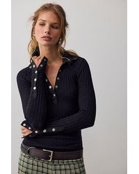 Free People - Surplus Cuff Top - Lyst