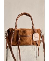 Free People - Suede Baby Emerson Bag - Lyst