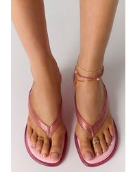 Melissa - Flip Flop Kitten Heels - Lyst