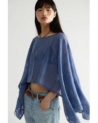 Free People - Elsa Poncho - Lyst
