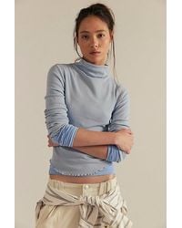 Free People - Aria Turtleneck Top - Lyst
