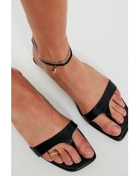 Jeffrey Campbell - Wedgie Thong Sandals By - Lyst