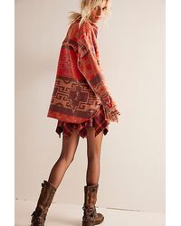 Free People - Arizona Sky Pullover At Free People In Tiger Red, Size: Xs - Lyst