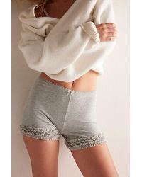 Free People - Little Bit Layering Shorts - Lyst