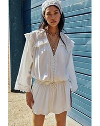 Free People - Happy All The Time Mini Dress - Lyst