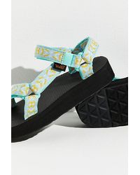 Teva - Midform Universal Sandals At Free People In Triton Cascade, Size: Us 6 - Lyst