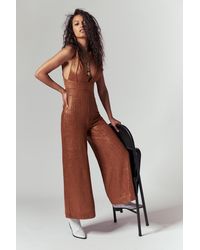 Free People Sienna Jumpsuit - Brown