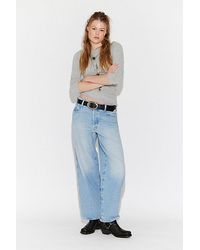 Mother - The Delinquent Button Nerdy Jeans - Lyst