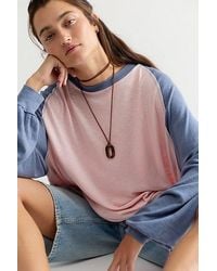 Free People - We The Free First Base Long Sleeve Tee - Lyst