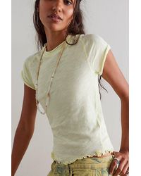 Free People - We The Free Be My Baby Tee - Lyst